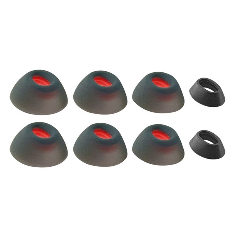 Silicone Ear Tip Replacement - ABKQ-8 Buah Earbud Ujung Telinga Silikon
