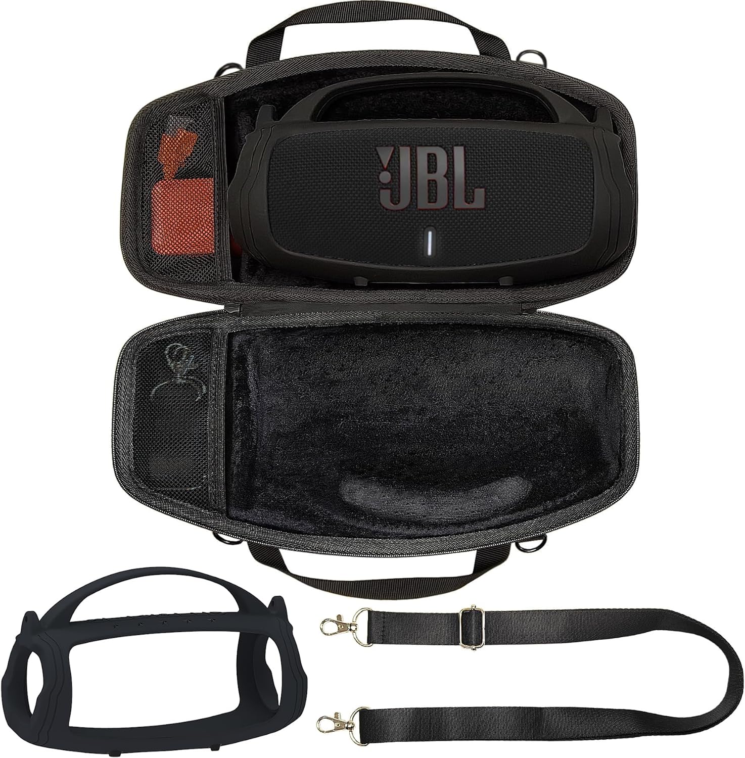 Penutup gagang silikon dan aks - Jbl Speaker Charge 5 ulasan dan harga