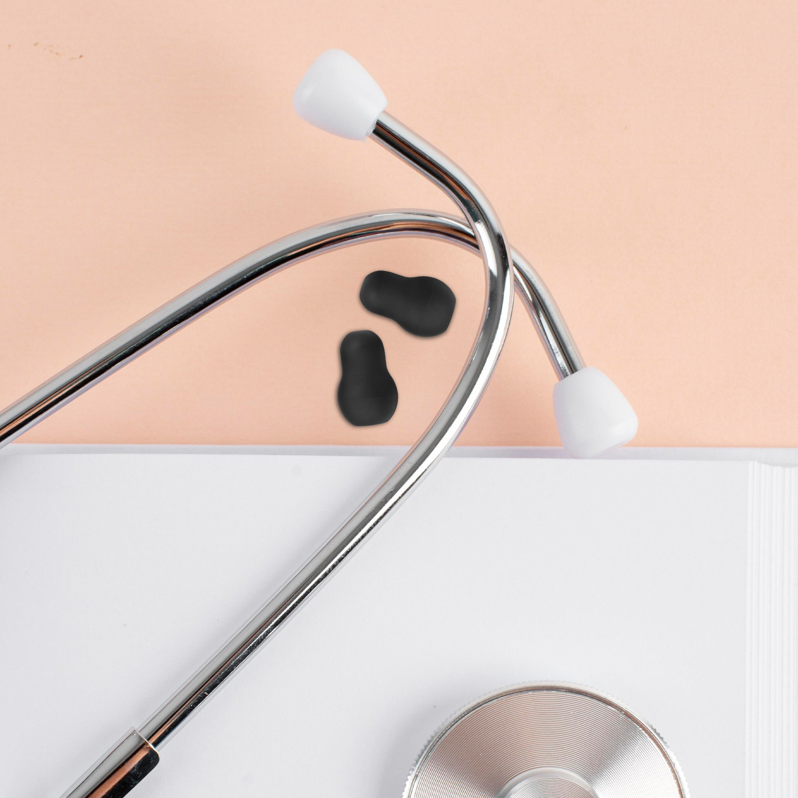 6 buah ujung telinga stetoskop - Silicone Ear Tip Replacement ulasan dan harga