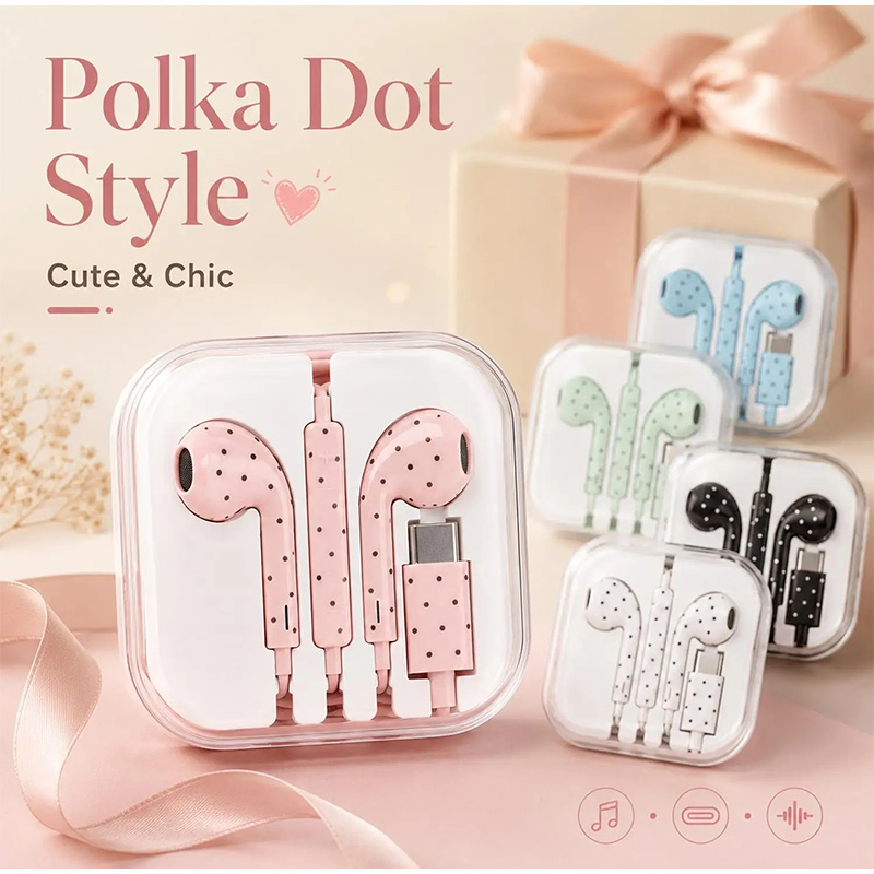 Earphone In-ear Dengan Pola Bi - Wired Earphone Mic ulasan dan harga